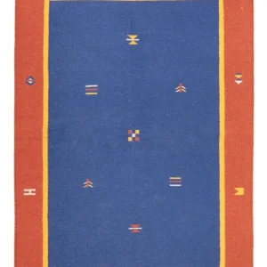 Kelim teppe - Trendy - 200 x 140 cm - flerfarget