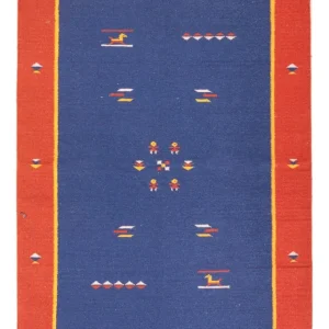 Kelim teppe - Trendy - 200 x 140 cm - flerfarget