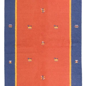 Kelim teppe - Trendy - 200 x 140 cm - flerfarget