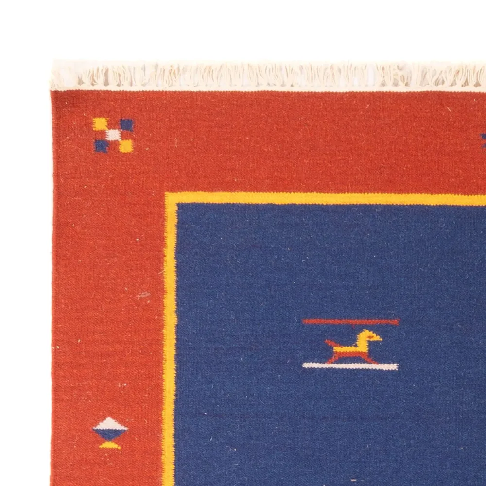 Kelim teppe - Trendy - 200 x 140 cm - flerfarget