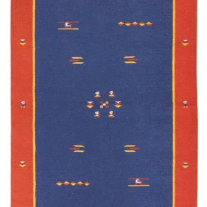Kelim teppe - Trendy - 200 x 140 cm - flerfarget