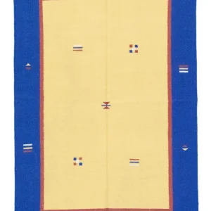 Kelim teppe - Trendy - 200 x 140 cm - gul