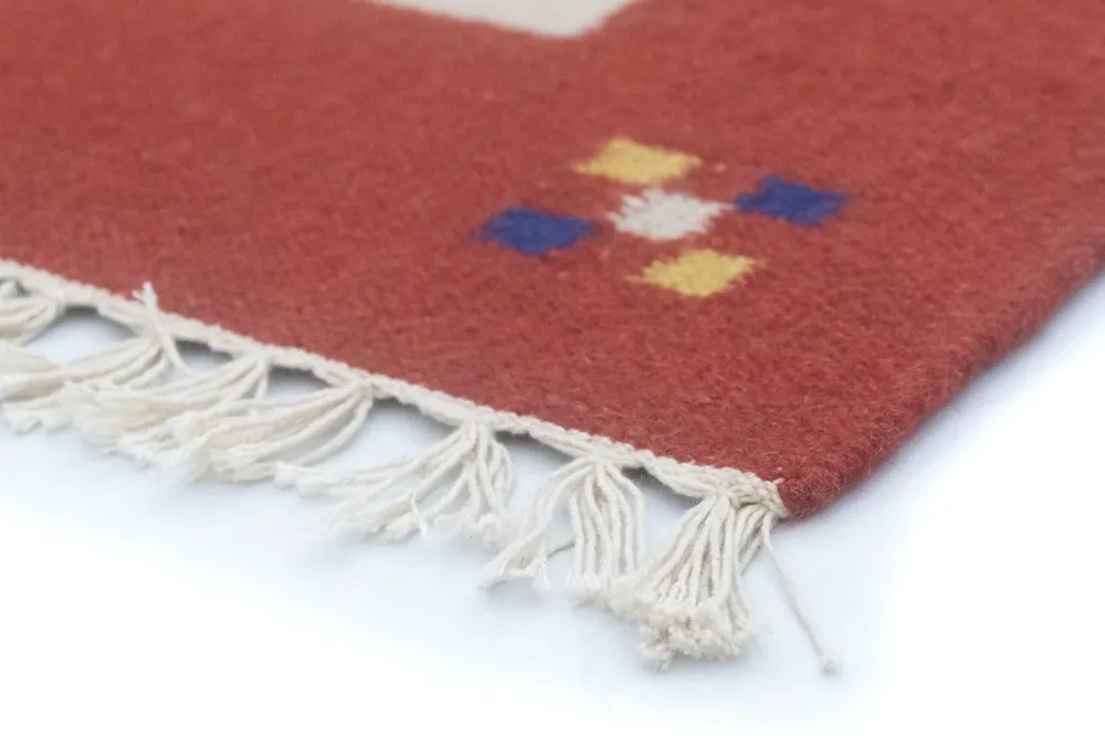 Kelim teppe - Trendy - 200 x 140 cm - gul