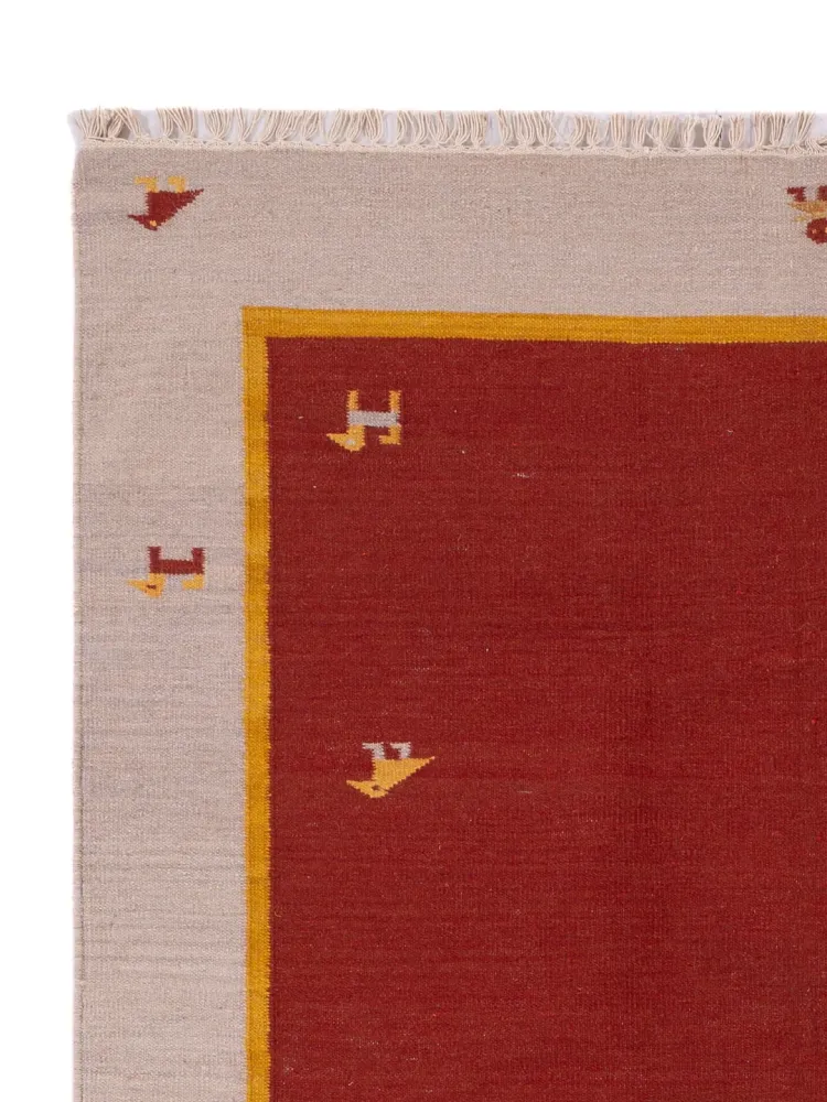 Kelim teppe - Trendy - 200 x 140 cm - karamell