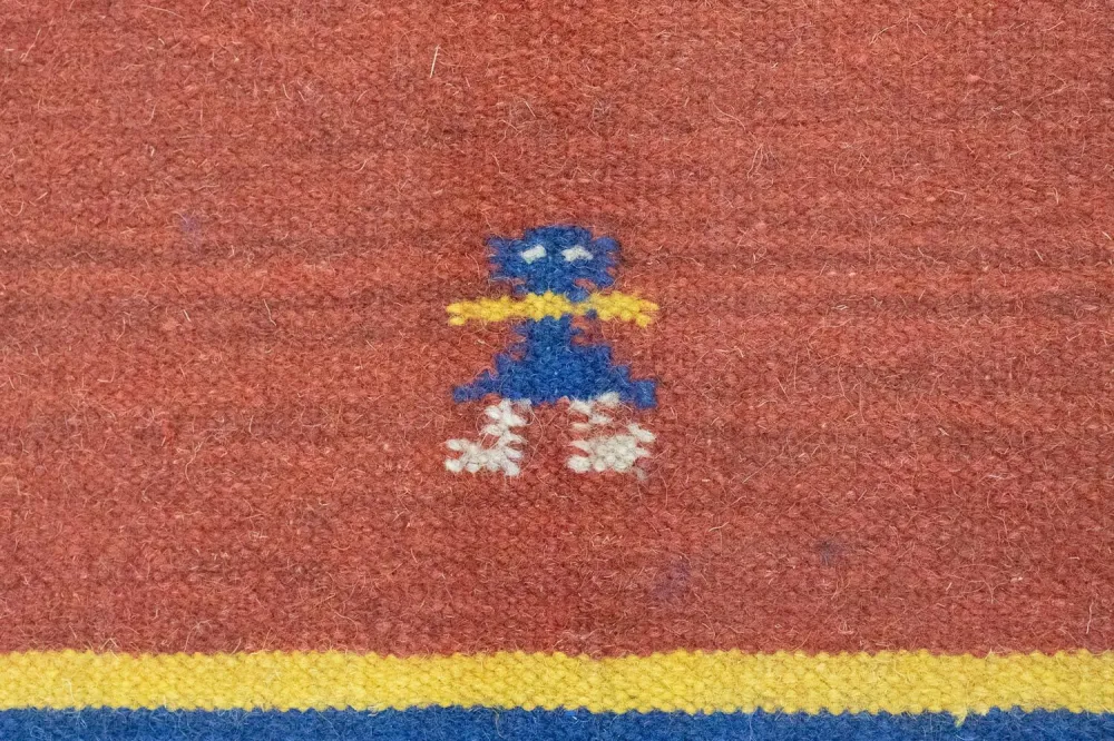 Kelim teppe - Trendy - 200 x 140 cm - oransje