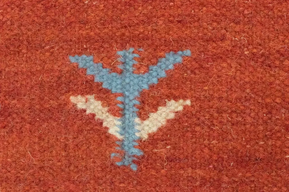 Kelim teppe - Trendy - 200 x 140 cm - oransje