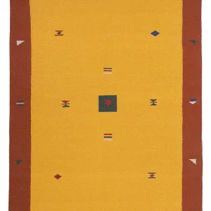 Kelim teppe - Trendy - 240 x 170 cm - karamell