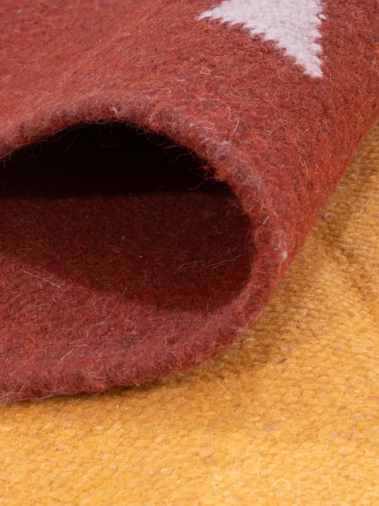 Kelim teppe - Trendy - 240 x 170 cm - karamell