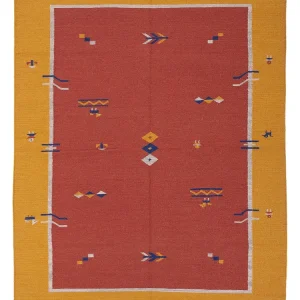 Kelim teppe - Trendy - 240 x 170 cm - karamell