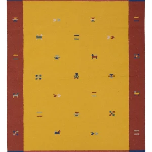 Kelim teppe - Trendy - 240 x 170 cm - karamell
