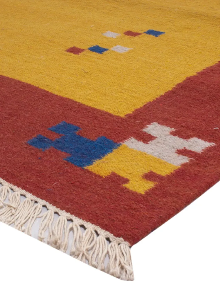 Kelim teppe - Trendy - 240 x 170 cm - karamell
