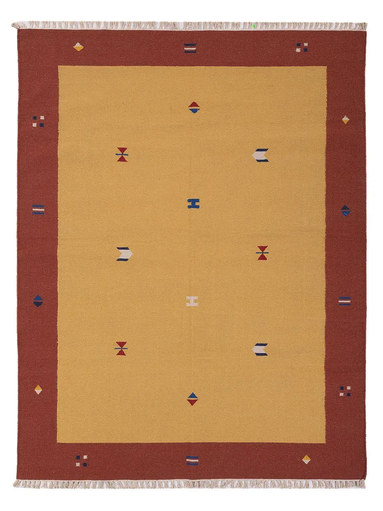 Kelim teppe - Trendy - 240 x 170 cm - karamell
