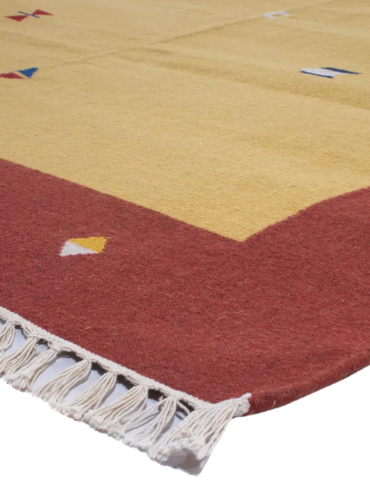 Kelim teppe - Trendy - 240 x 170 cm - karamell