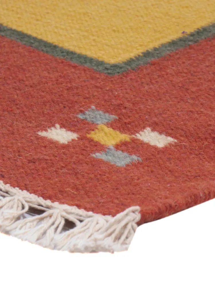 Kelim teppe - Trendy - 240 x 170 cm - karamell