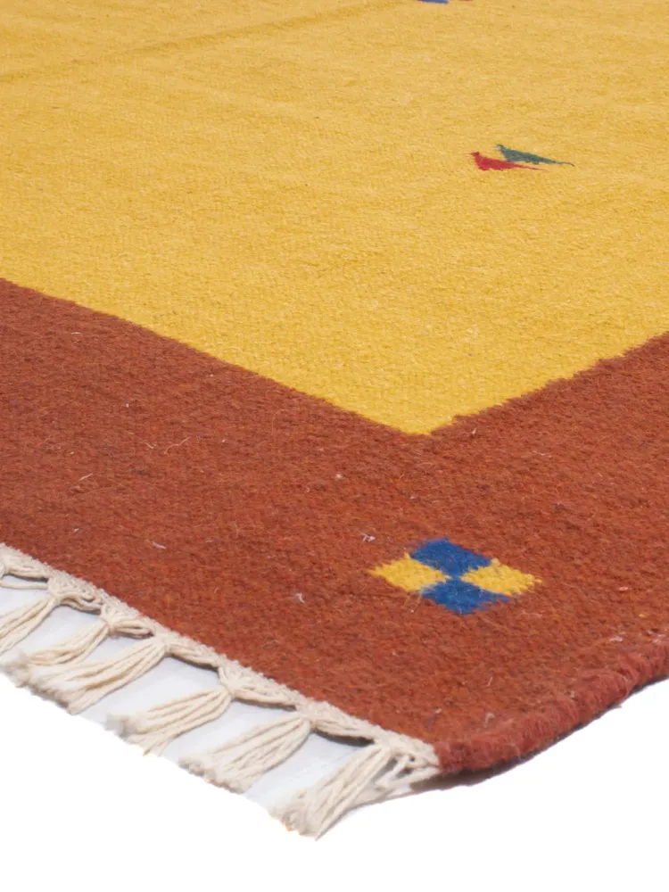 Kelim teppe - Trendy - 240 x 170 cm - karamell