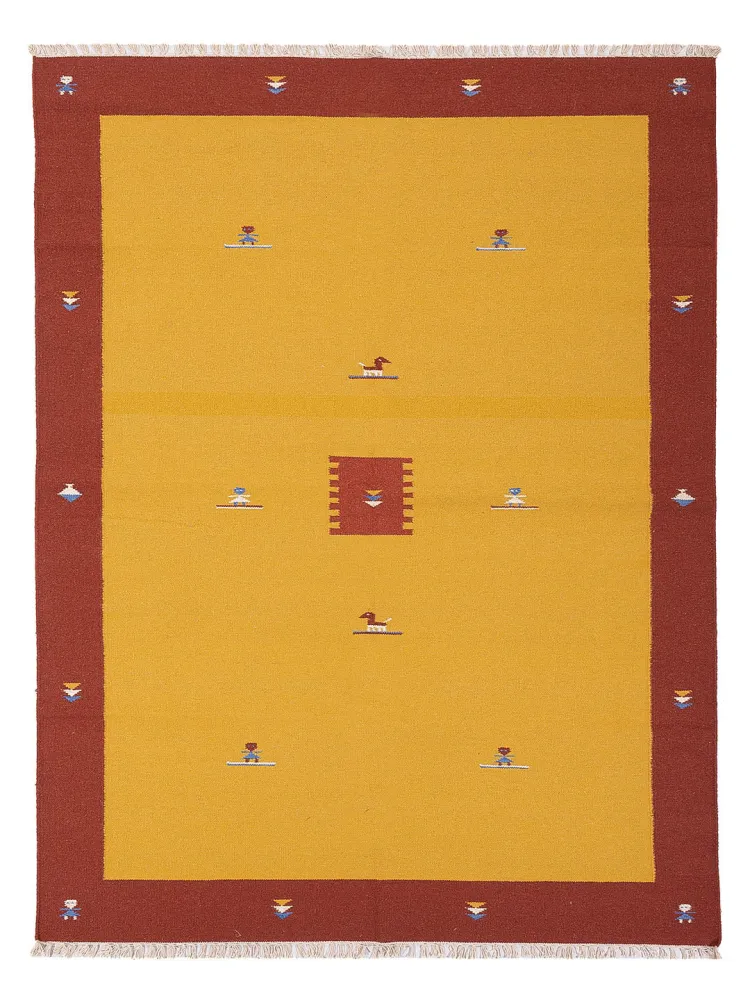 Kelim teppe - Trendy - 240 x 170 cm - karamell