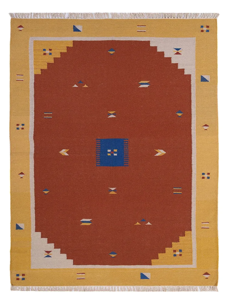 Kelim teppe - Trendy - 240 x 170 cm - karamell