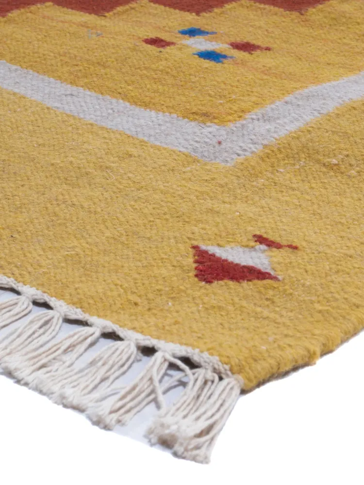 Kelim teppe - Trendy - 240 x 170 cm - karamell