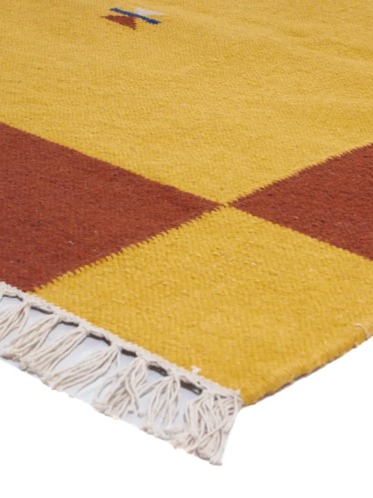 Kelim teppe - Trendy - 240 x 170 cm - karamell