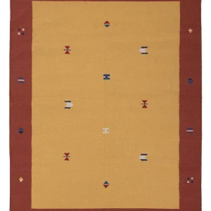 Kelim teppe - Trendy - 240 x 170 cm - karamell
