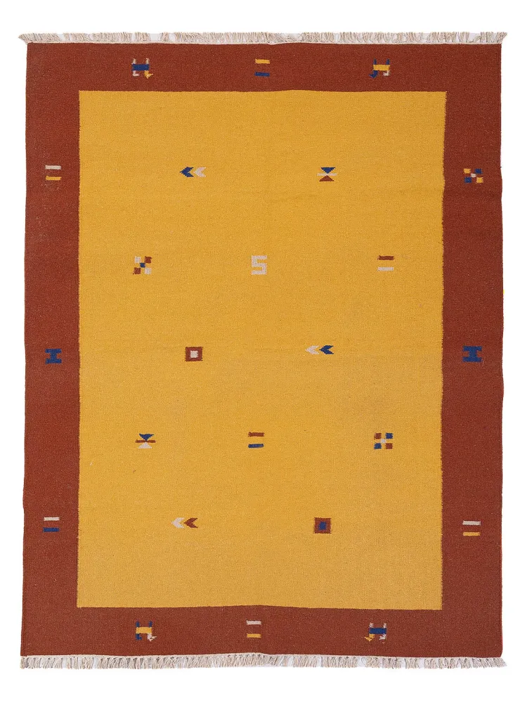 Kelim teppe - Trendy - 240 x 170 cm - karamell