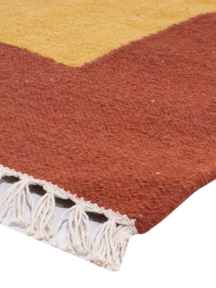 Kelim teppe - Trendy - 240 x 170 cm - karamell