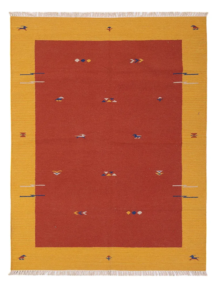 Kelim teppe - Trendy - 240 x 170 cm - karamell