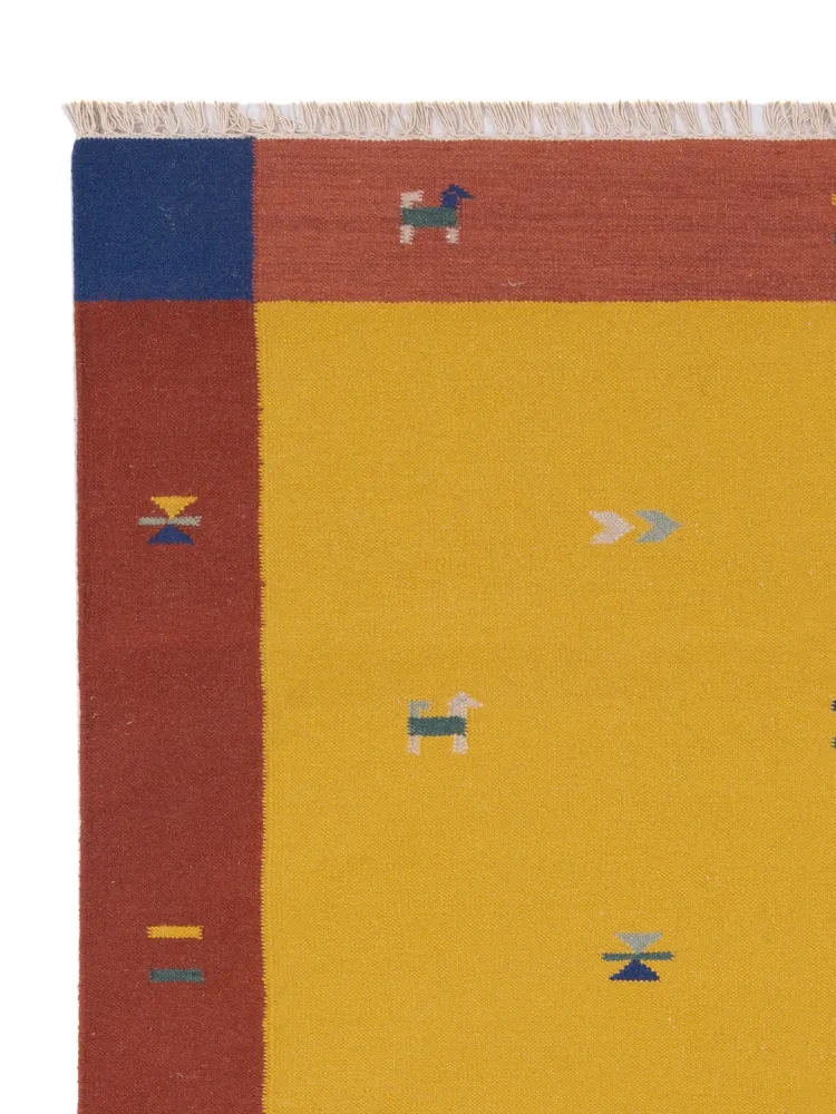 Kelim teppe - Trendy - 240 x 170 cm - karamell