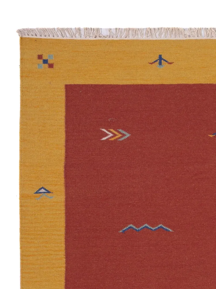 Kelim teppe - Trendy - 240 x 170 cm - karamell