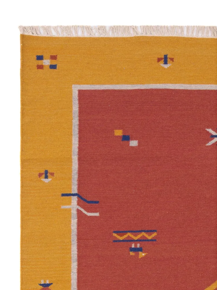 Kelim teppe - Trendy - 240 x 170 cm - karamell