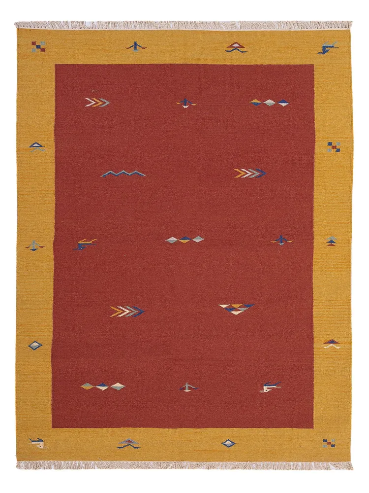 Kelim teppe - Trendy - 240 x 170 cm - karamell