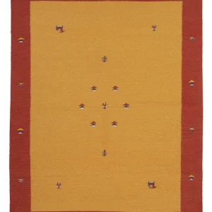 Kelim teppe - Trendy - 240 x 170 cm - karamell