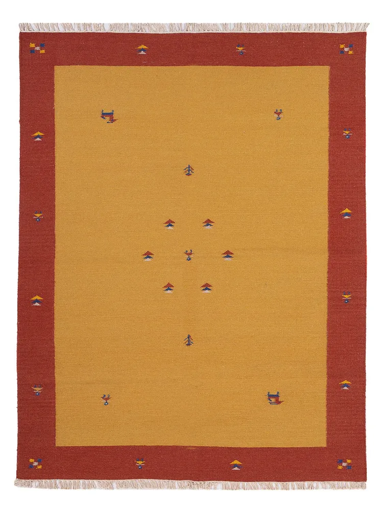 Kelim teppe - Trendy - 240 x 170 cm - karamell