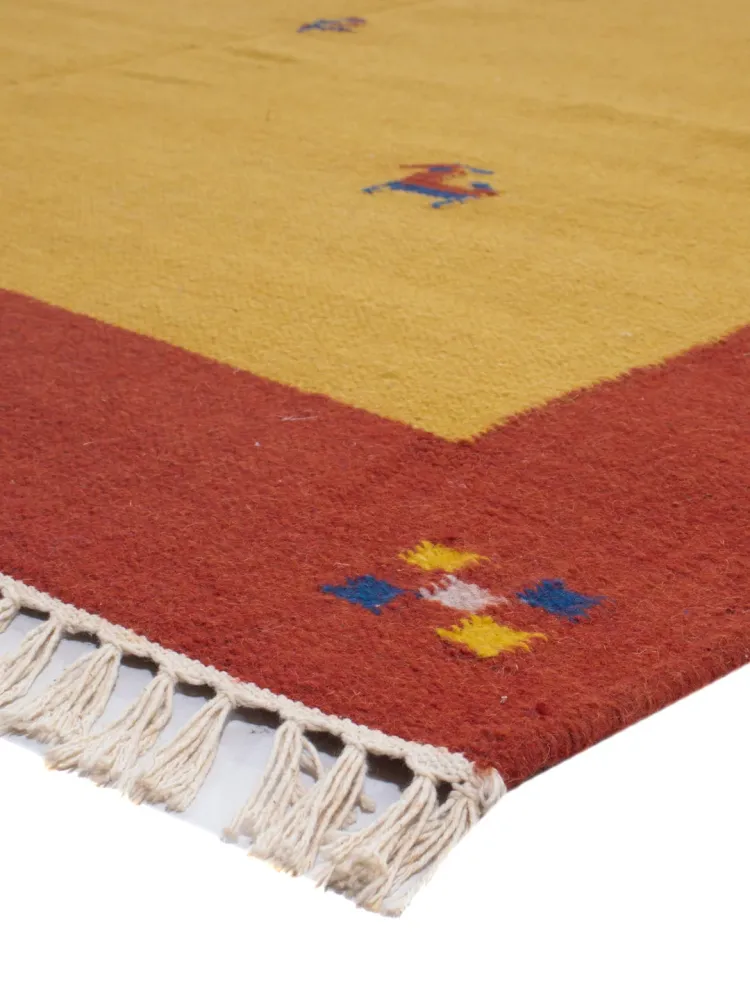 Kelim teppe - Trendy - 240 x 170 cm - karamell