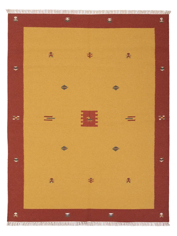 Kelim teppe - Trendy - 240 x 170 cm - karamell