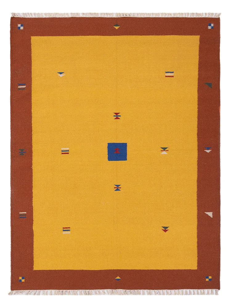 Kelim teppe - Trendy - 240 x 170 cm - karamell