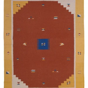 Kelim teppe - Trendy - 240 x 170 cm - karamell