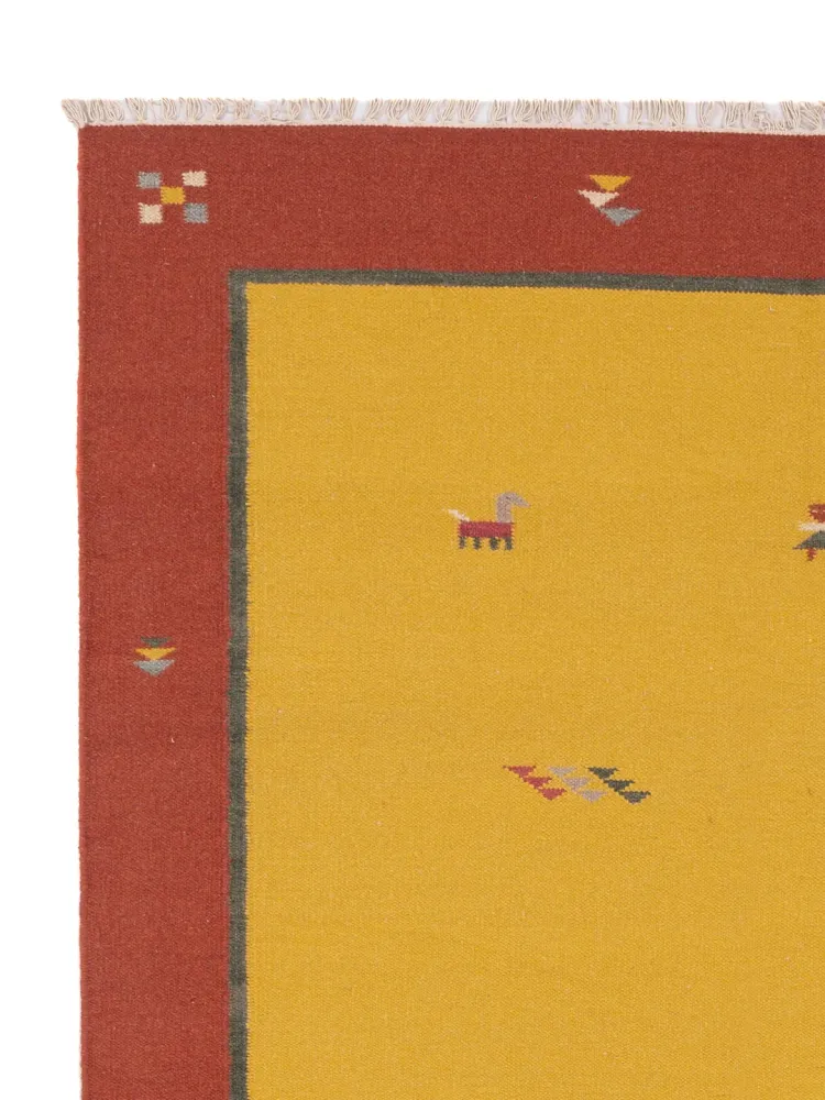 Kelim teppe - Trendy - 240 x 170 cm - karamell
