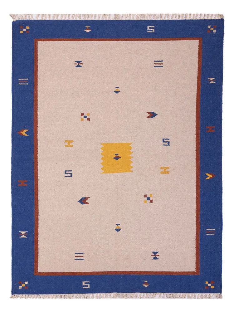 Kelim teppe - Trendy - 240 x 170 cm - karamell
