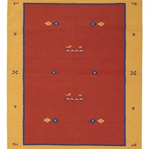 Kelim teppe - Trendy - 240 x 170 cm - karamell