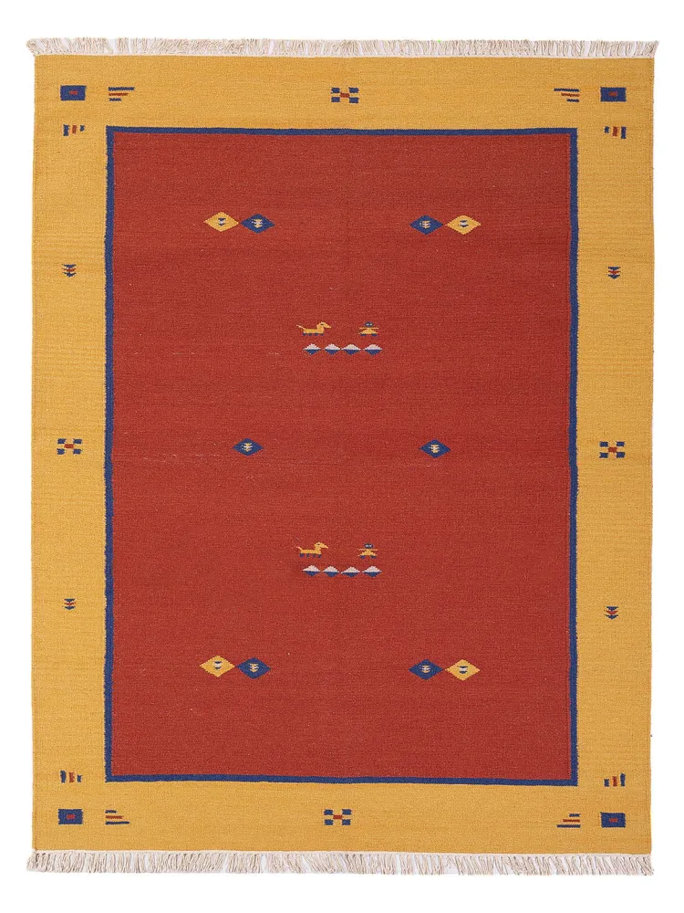 Kelim teppe - Trendy - 240 x 170 cm - karamell