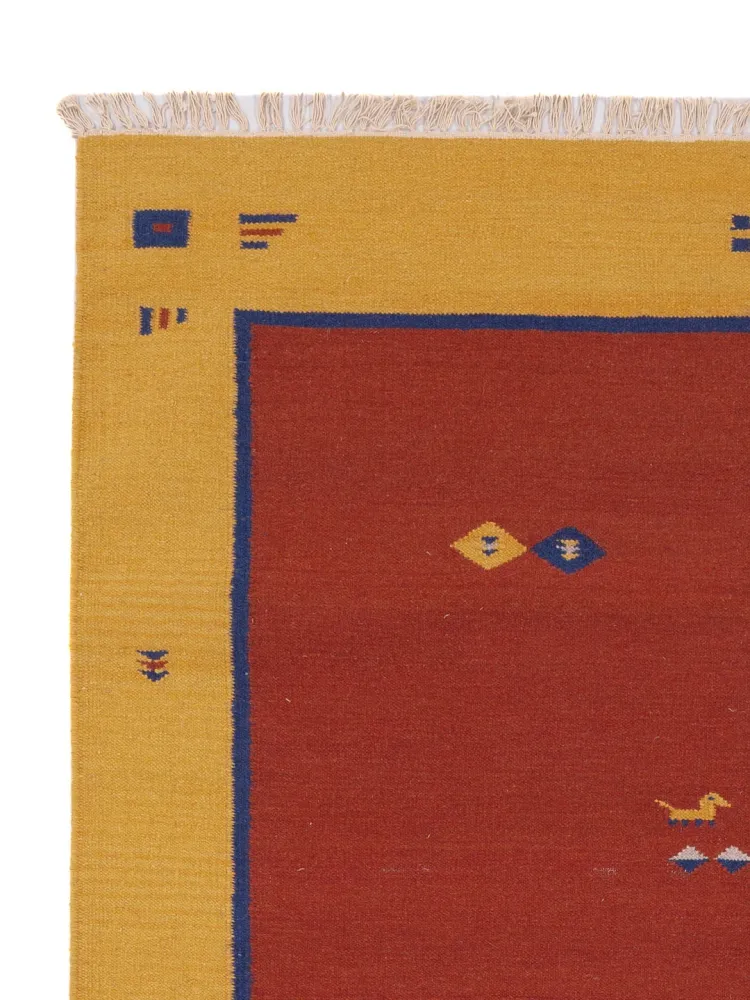 Kelim teppe - Trendy - 240 x 170 cm - karamell