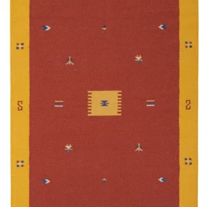 Kelim teppe - Trendy - 240 x 170 cm - karamell