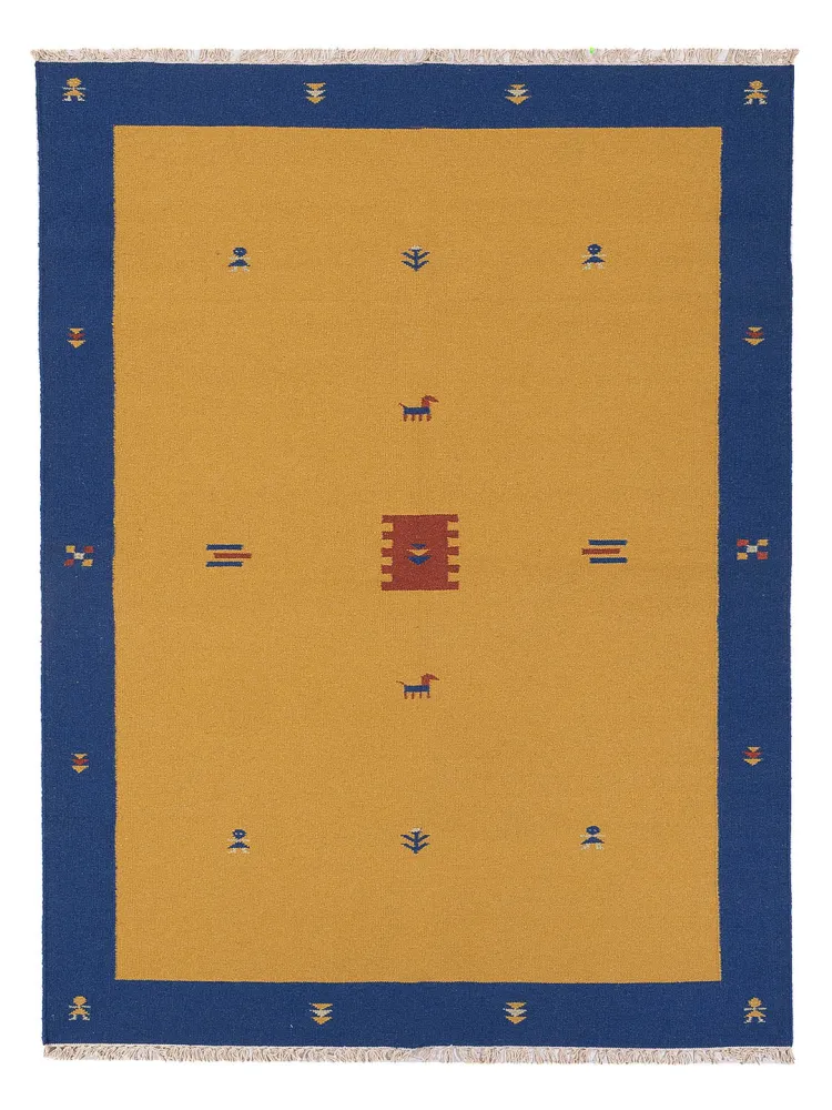 Kelim teppe - Trendy - 240 x 170 cm - karamell