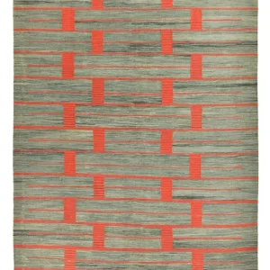 Kelim teppe - Trendy - 291 x 193 cm - flerfarget