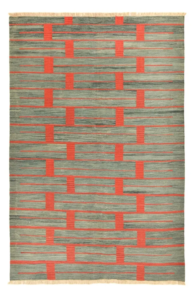 Kelim teppe - Trendy - 291 x 193 cm - flerfarget