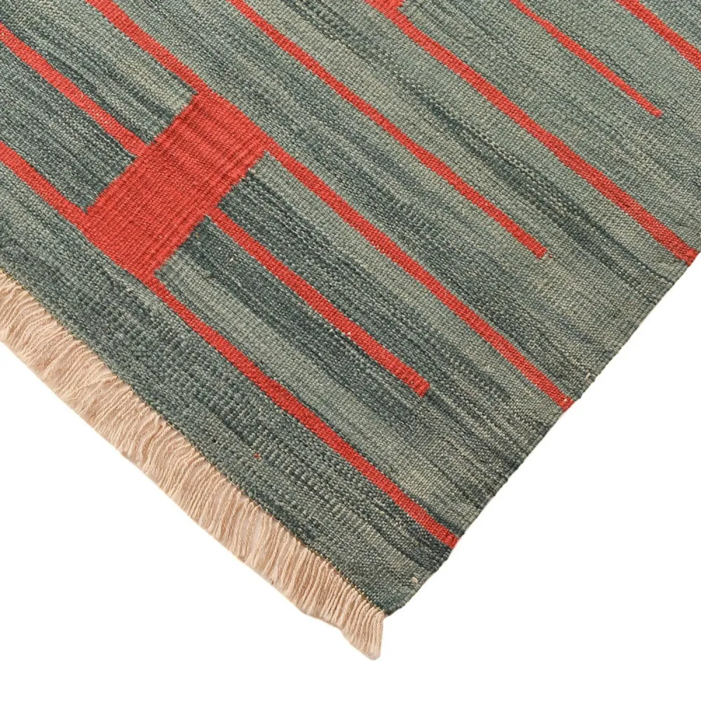Kelim teppe - Trendy - 291 x 193 cm - flerfarget