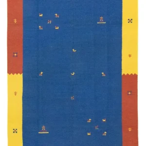 Kelim teppe - Trendy - 300 x 200 cm - blå