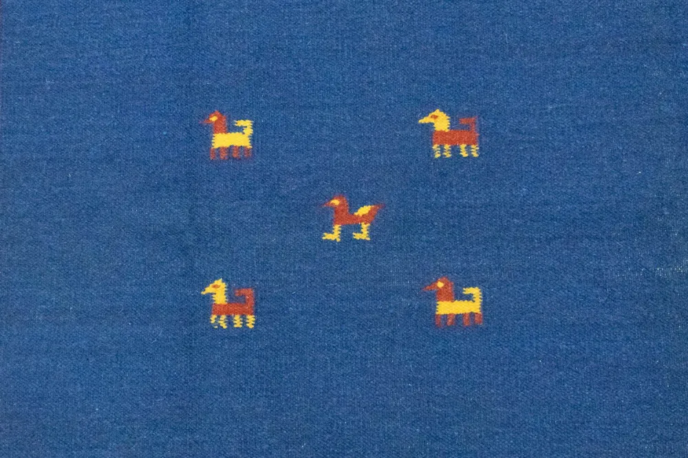 Kelim teppe - Trendy - 300 x 200 cm - blå