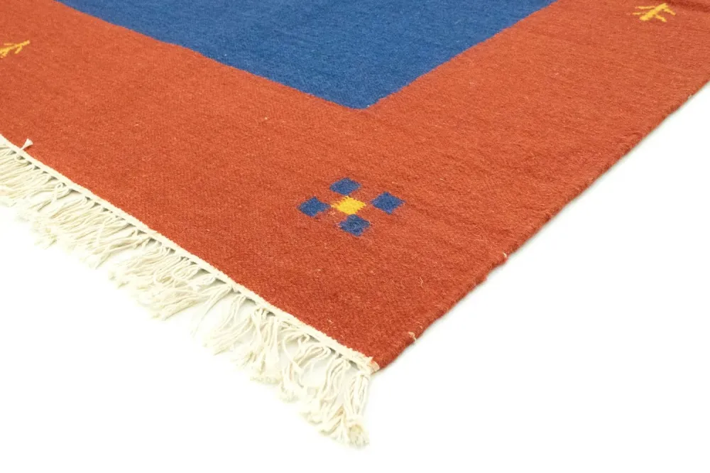 Kelim teppe - Trendy - 300 x 200 cm - blå